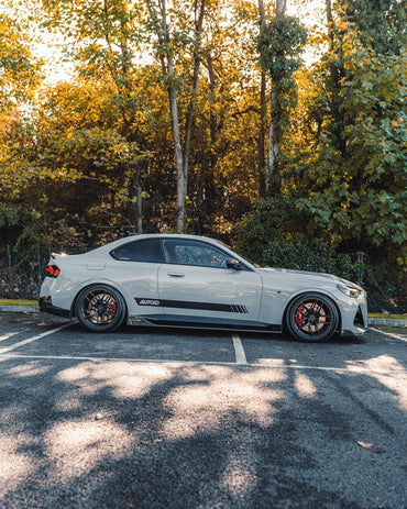 BMW 2 Series & M240i G42 Carbon Fibre Full Length Side Skirts (2021+) - Evolve Automotive