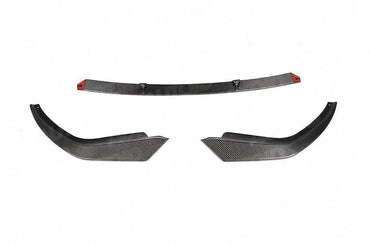 Carbon Fibre Competition Front Splitter for BMW 3 Series Pre - LCI (2018 - 2022, G20 G21) - Evolve Automotive