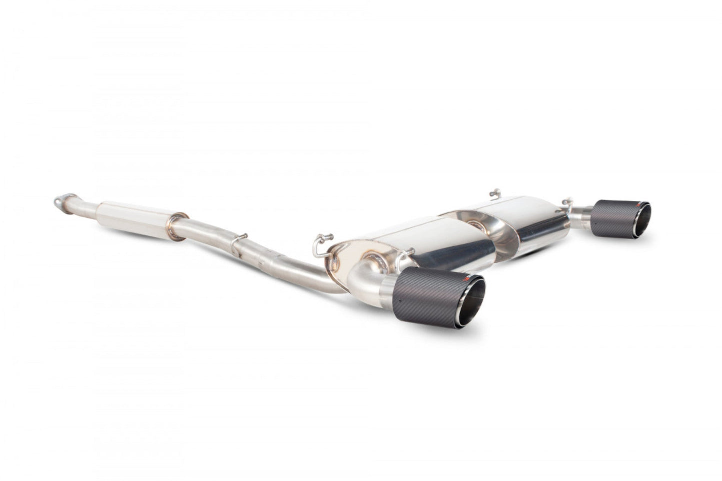 Scorpion Exhaust Resonated Cat - Back System - Toyota GR86 - Evolve Automotive