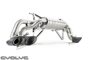 Akrapovic Slip On Line (Titanium) - Lamborghini Huracan LP 580-2 | 610-4 Coupe | Spyder - Evolve Automotive