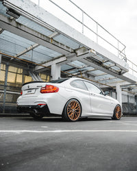 BMW 1 Series F20 F21 & 2 Series F22 EVO - 1 Gloss Black Side Skirts by ZAERO (2011 - 2019) - Evolve Automotive