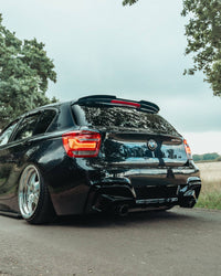 BMW 1 Series & M135i F20 F21 Pre - LCI EVO - 1 Gloss Black Rear Diffuser by ZAERO (2011 - 2015) - Evolve Automotive