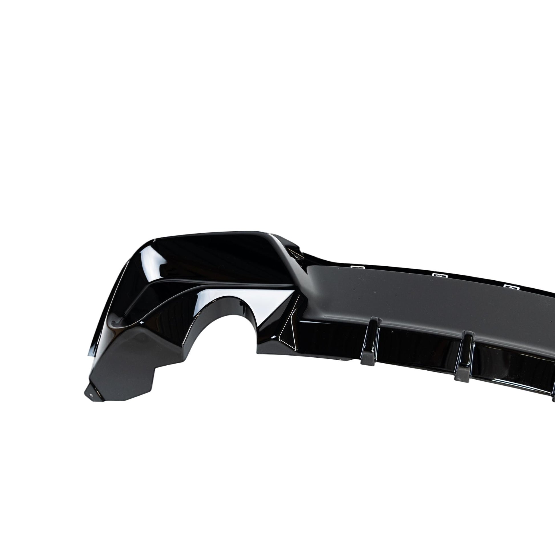 BMW 1 Series & M135i F20 F21 Pre - LCI EVO - 1 Gloss Black Rear Diffuser by ZAERO (2011 - 2015) - Evolve Automotive