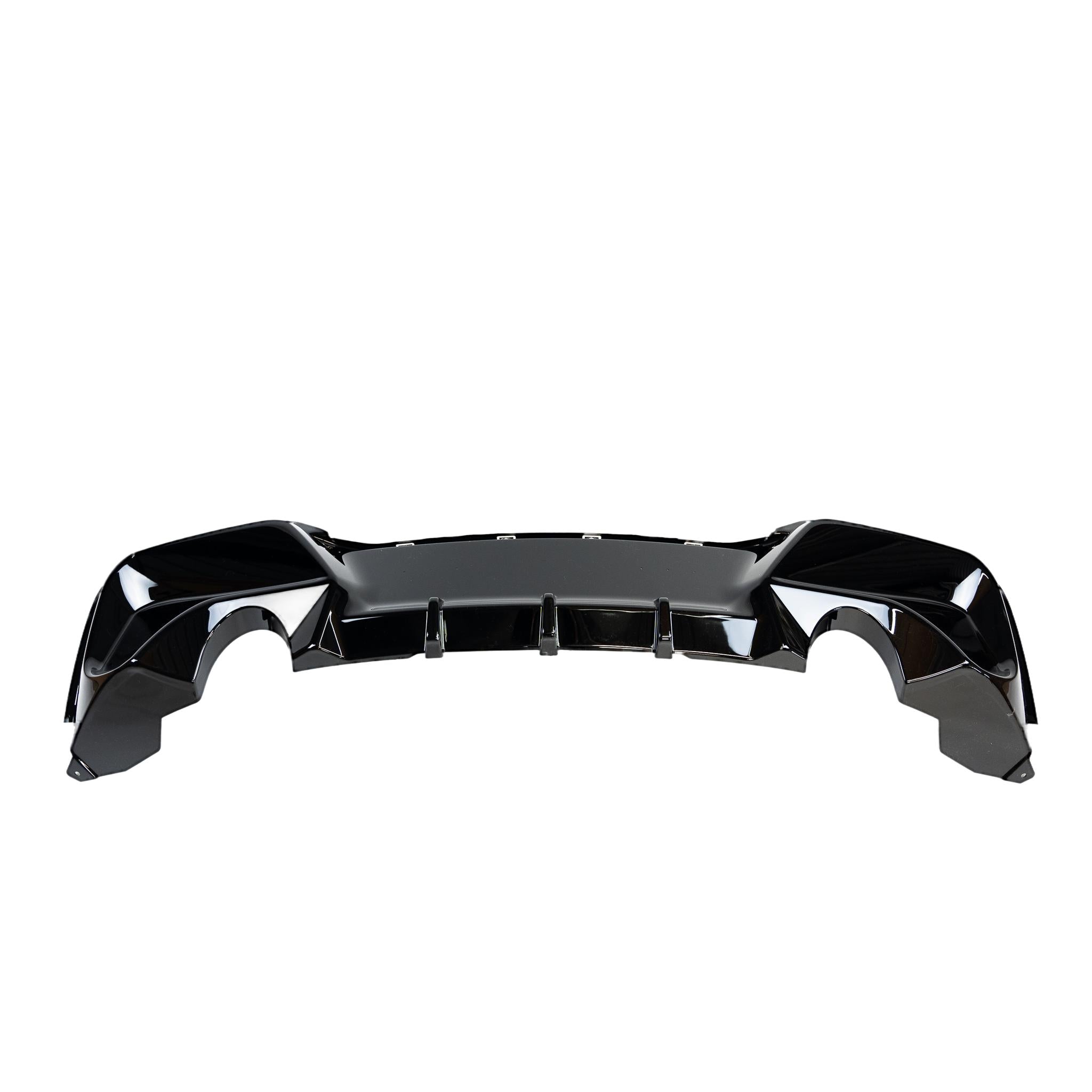BMW 1 Series & M135i F20 F21 Pre - LCI EVO - 1 Gloss Black Rear Diffuser by ZAERO (2011 - 2015) - Evolve Automotive