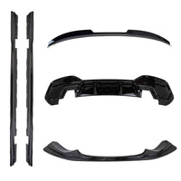 BMW 1 Series M135i & M140i F20 F21 LCI Gloss Black Body Kit by ZAERO (2015 - 2019) - Evolve Automotive