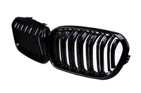 BMW 1 Series, M135i & M140i F20 F21 LCI Gloss Black Kidney Grilles (2015 - 2019) - Evolve Automotive