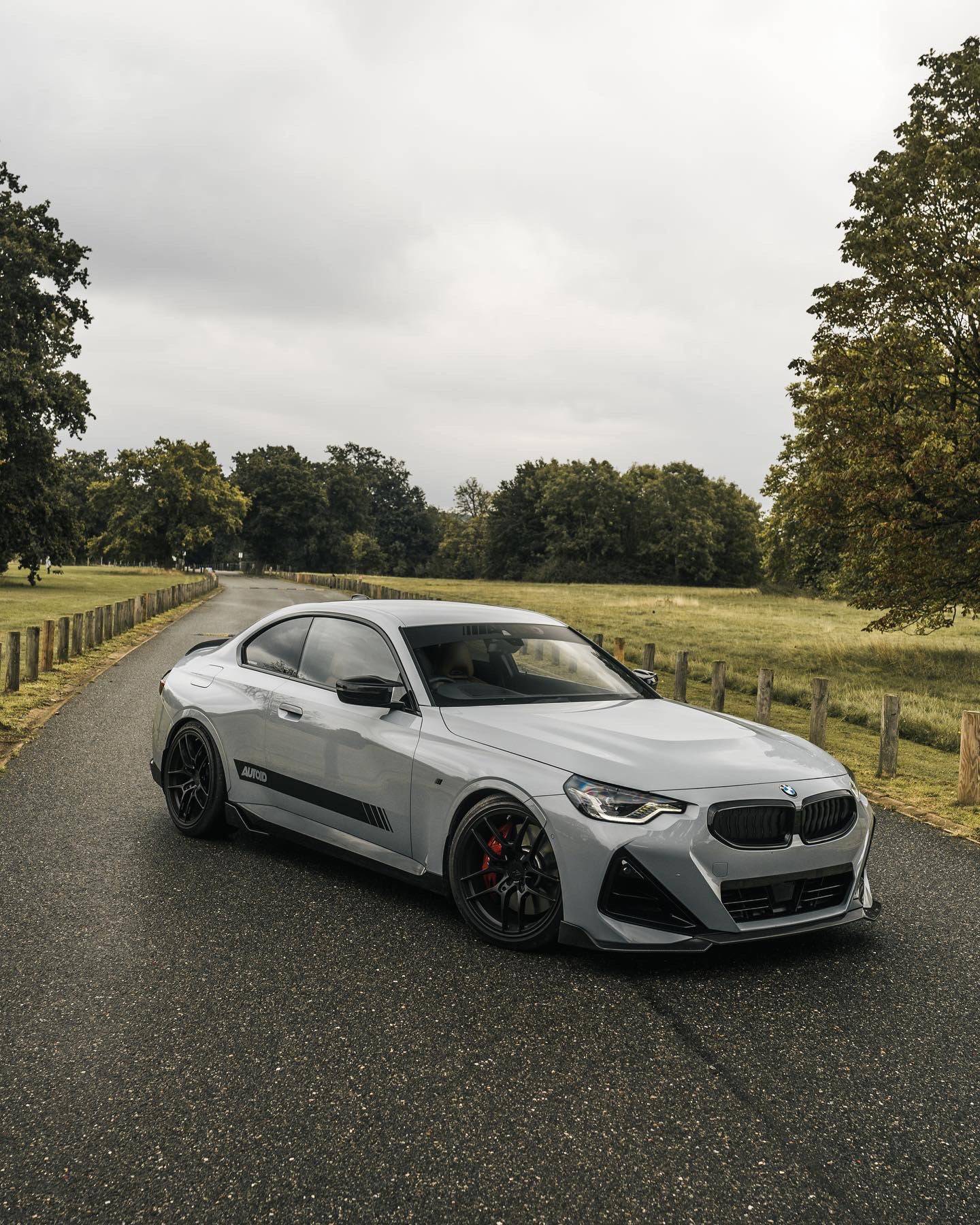 BMW 2 Series M Sport & M240i G42 Carbon Fibre Front Splitter (2021+) - Evolve Automotive
