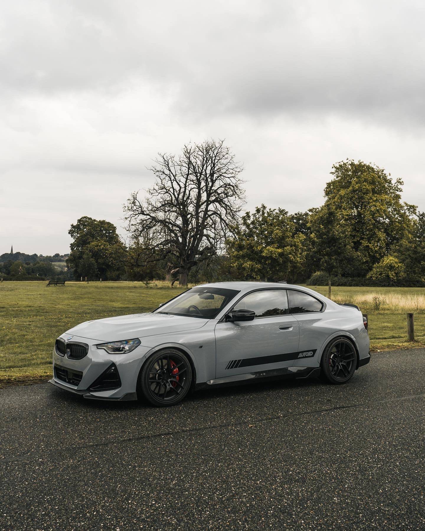 BMW 2 Series M Sport & M240i G42 Carbon Fibre Front Splitter (2021+) - Evolve Automotive
