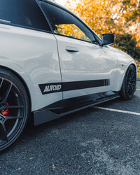 BMW 2 Series & M240i G42 Carbon Fibre Full Length Side Skirts (2021+) - Evolve Automotive