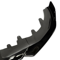BMW 2 Series & M240i G42 Gloss Black Front Splitter (2021+) - Evolve Automotive