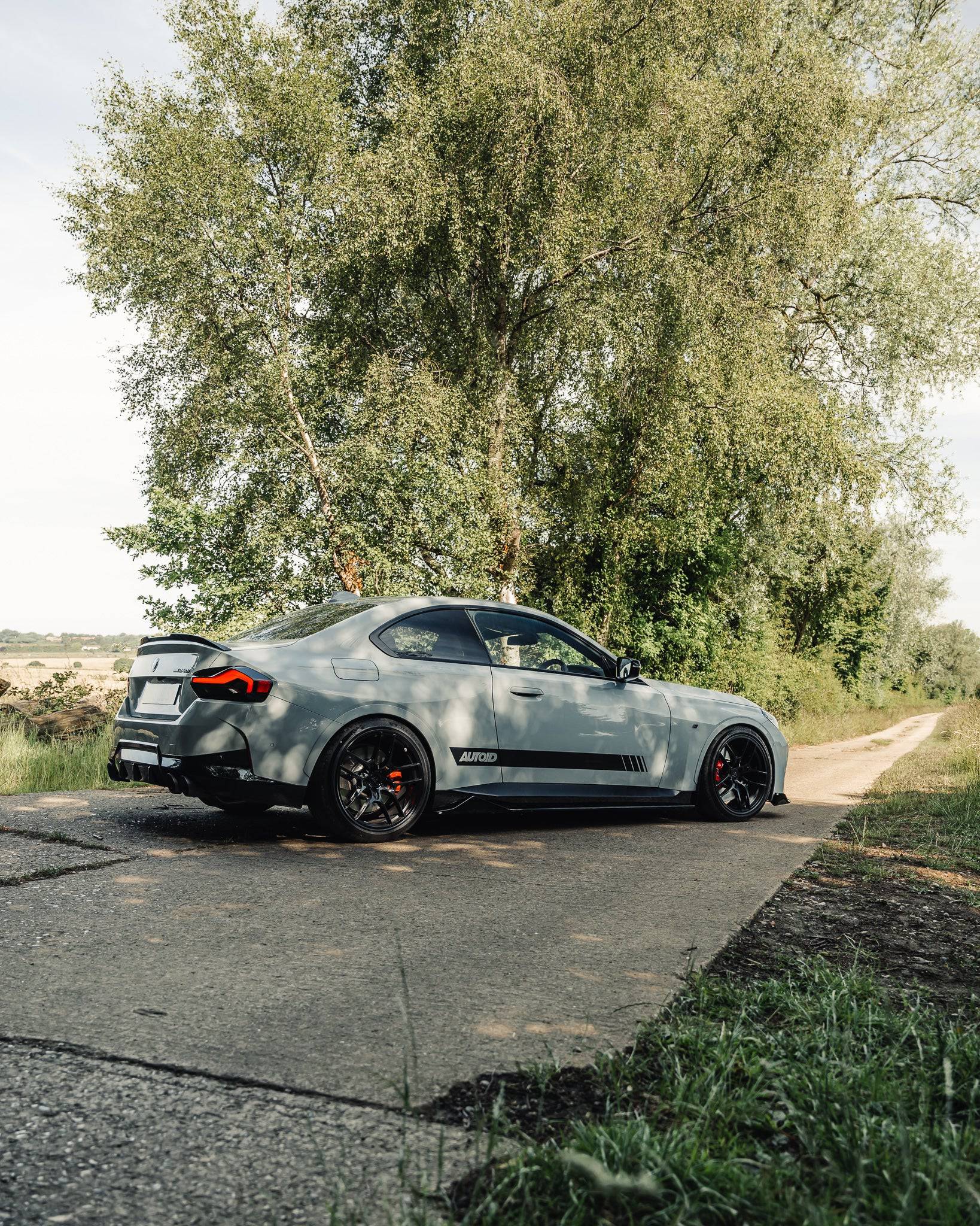 BMW 2 Series & M240i G42 Gloss Black Full Length Side Skirts (2021+) - Evolve Automotive