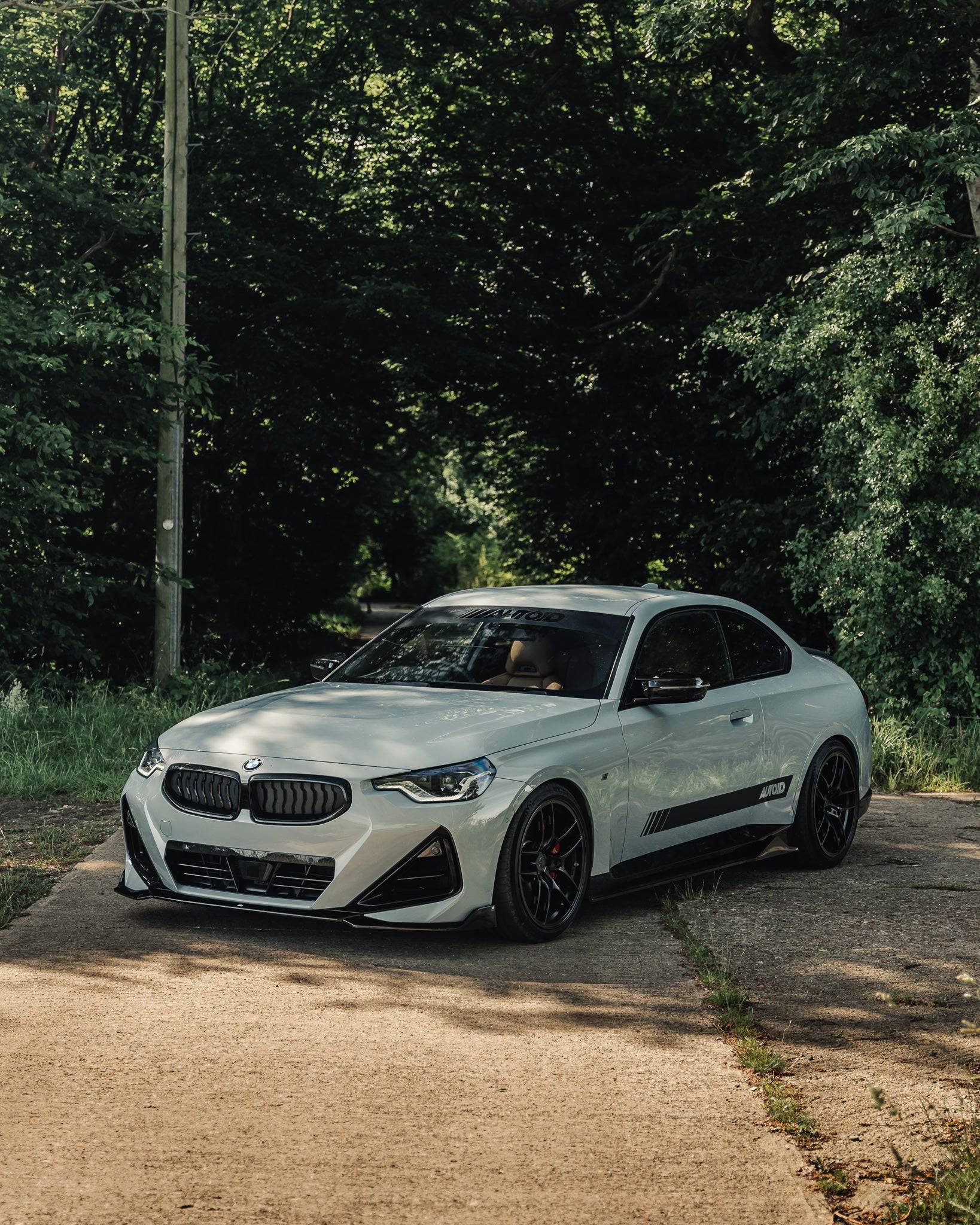 BMW 2 Series & M240i G42 Gloss Black Full Length Side Skirts (2021+) - Evolve Automotive