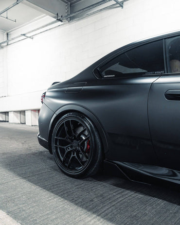 BMW 2 Series & M240i G42 Gloss Black Side Blades Winglets (2021+) - Evolve Automotive