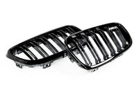 BMW M2 F87 & 2 Series, M235i, M240i F22 F23 Gloss Black Kidney Grilles (2014 - 2020) - Evolve Automotive
