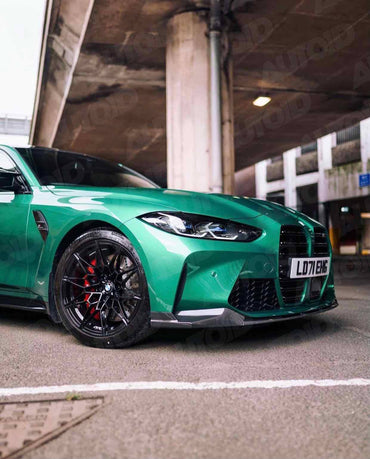 BMW M3 G80 G81 & M4 G82 G83 Carbon Fibre Performance Front Splitter (2021+) - Evolve Automotive