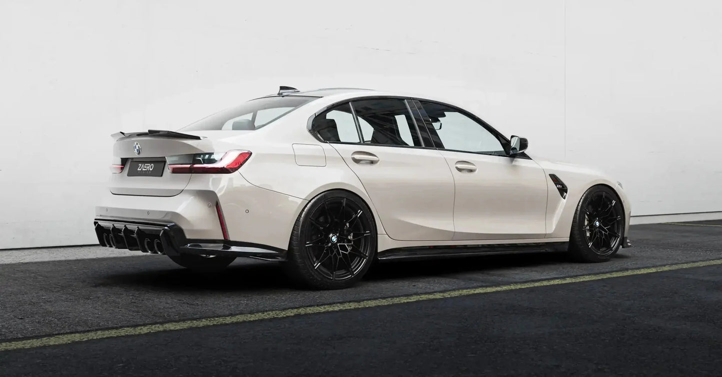 BMW M3 G80 Saloon Gloss Black Body Kit by ZAERO - Evolve Automotive