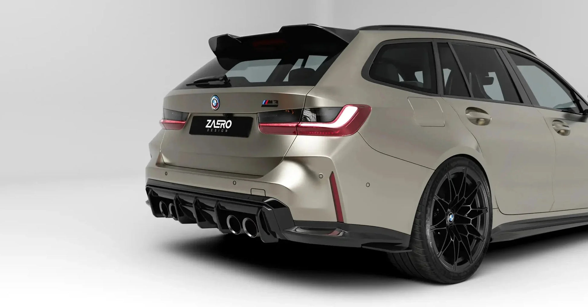 BMW M3 G81 Touring Gloss Black Body Kit by ZAERO - Evolve Automotive