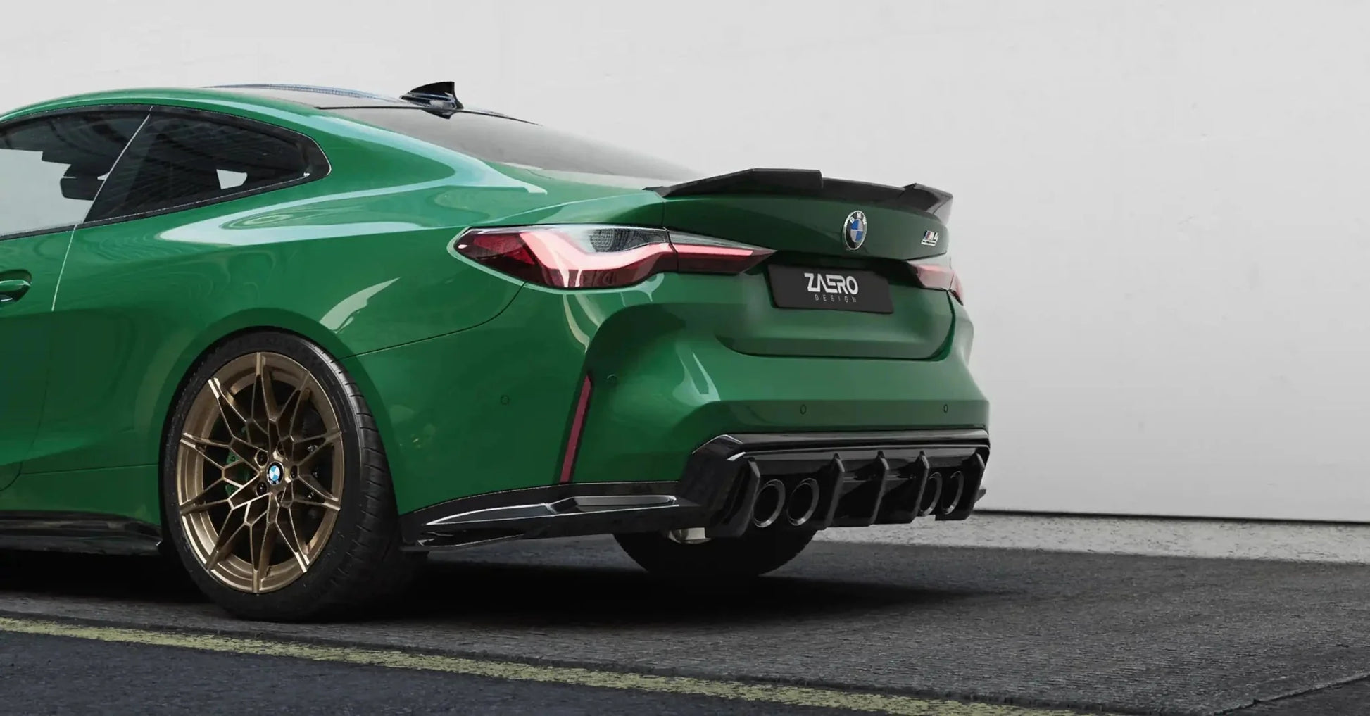 BMW M4 G82 Coupe Gloss Black Body Kit by ZAERO - Evolve Automotive