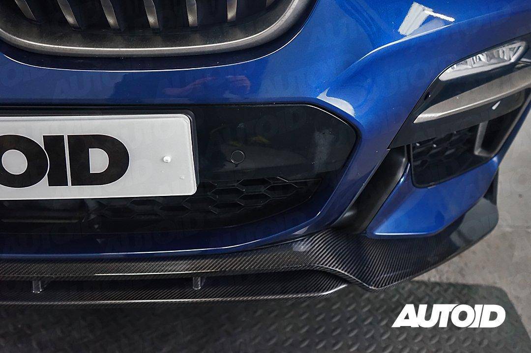 BMW X3 G01 & X4 G02 Pre - LCI Carbon Fibre Competition Front Splitter (2017 - 2021) - Evolve Automotive