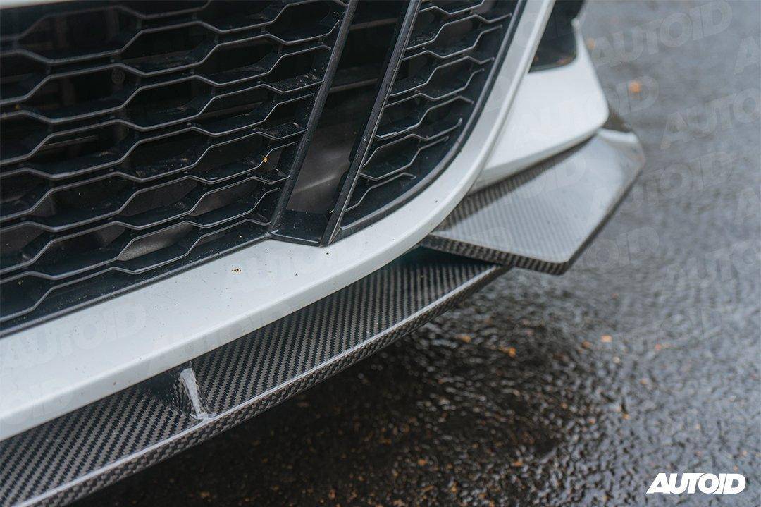 Carbon Fibre Competition Front Splitter for BMW 3 Series Pre - LCI (2018 - 2022, G20 G21) - Evolve Automotive