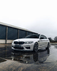 Carbon Fibre Competition Front Splitter for BMW M5 (2017 - 2020, F90) - Evolve Automotive