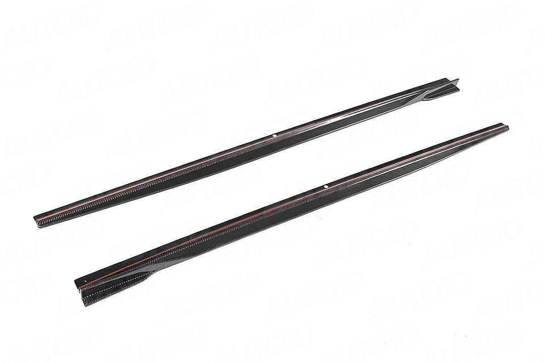 Carbon Fibre Competition Side Skirts for BMW 3 Series & M340i (2019+, G20 G21) - Evolve Automotive