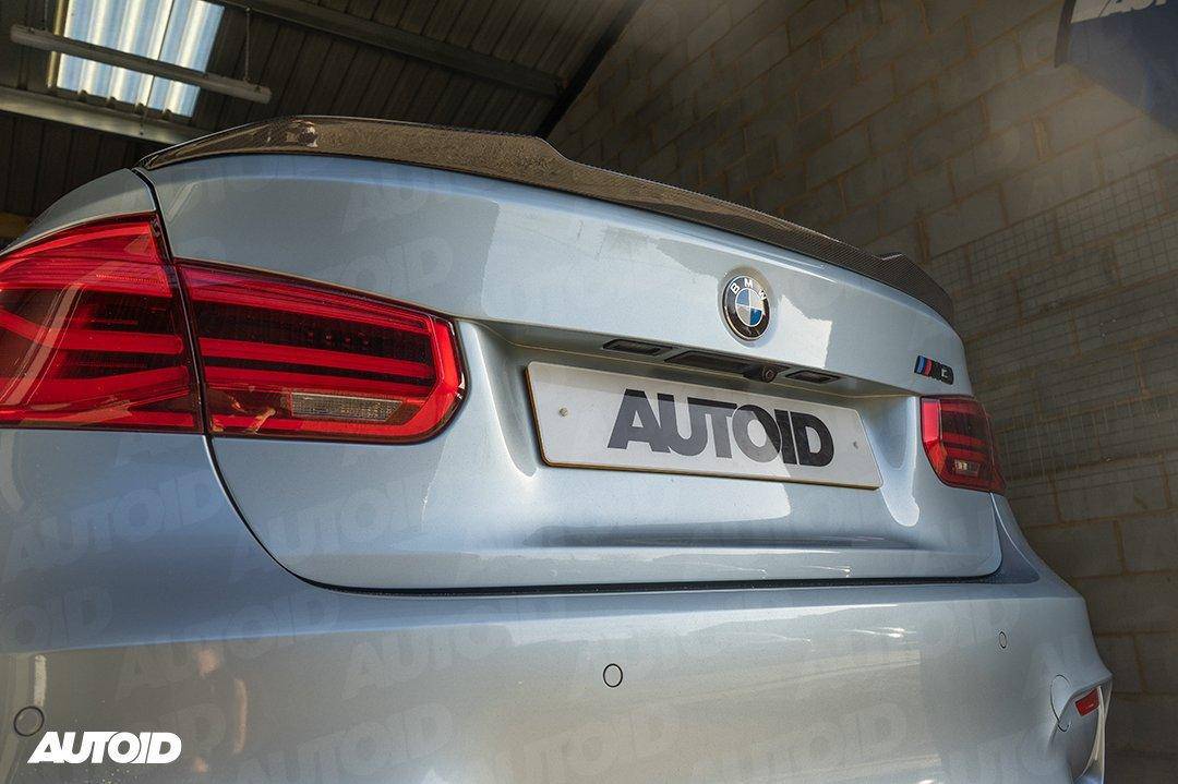 Carbon Fibre CS Rear Spoiler for BMW 3 Series & M3 (2014 - 2018, F30 F80) - Evolve Automotive