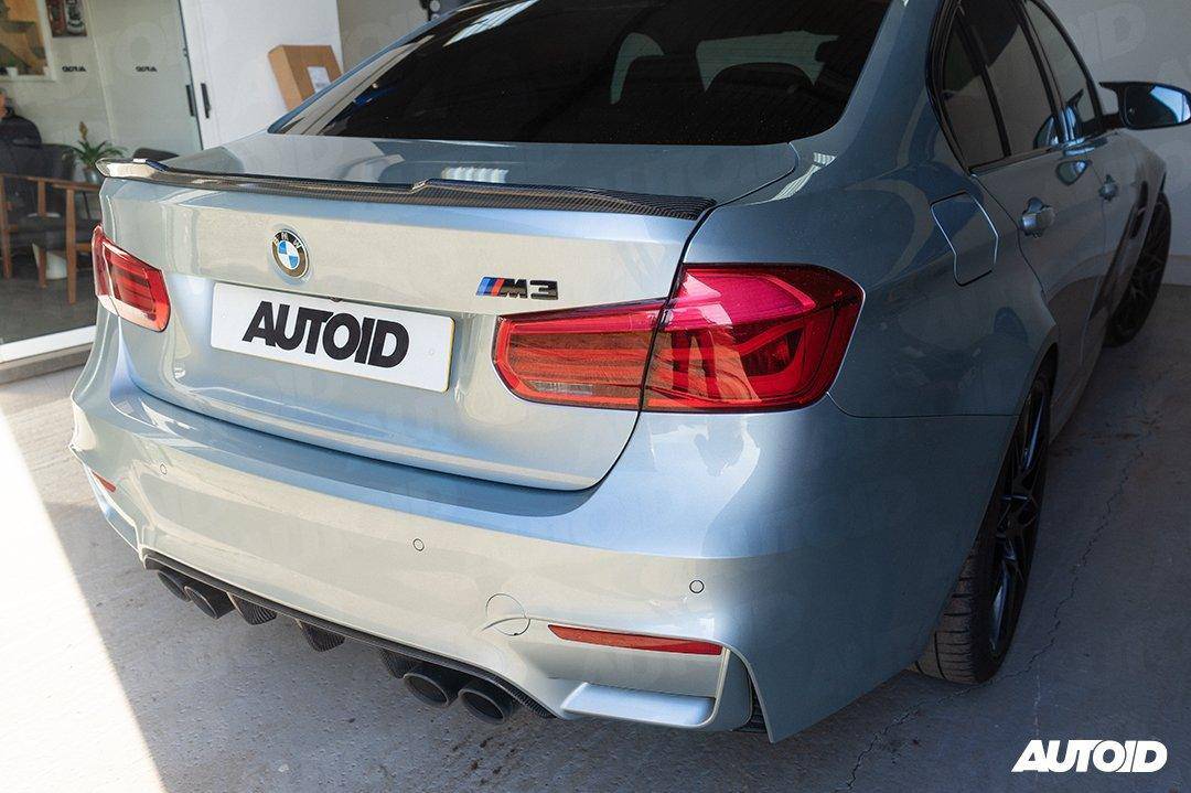 Carbon Fibre CS Rear Spoiler for BMW 3 Series & M3 (2014 - 2018, F30 F80) - Evolve Automotive