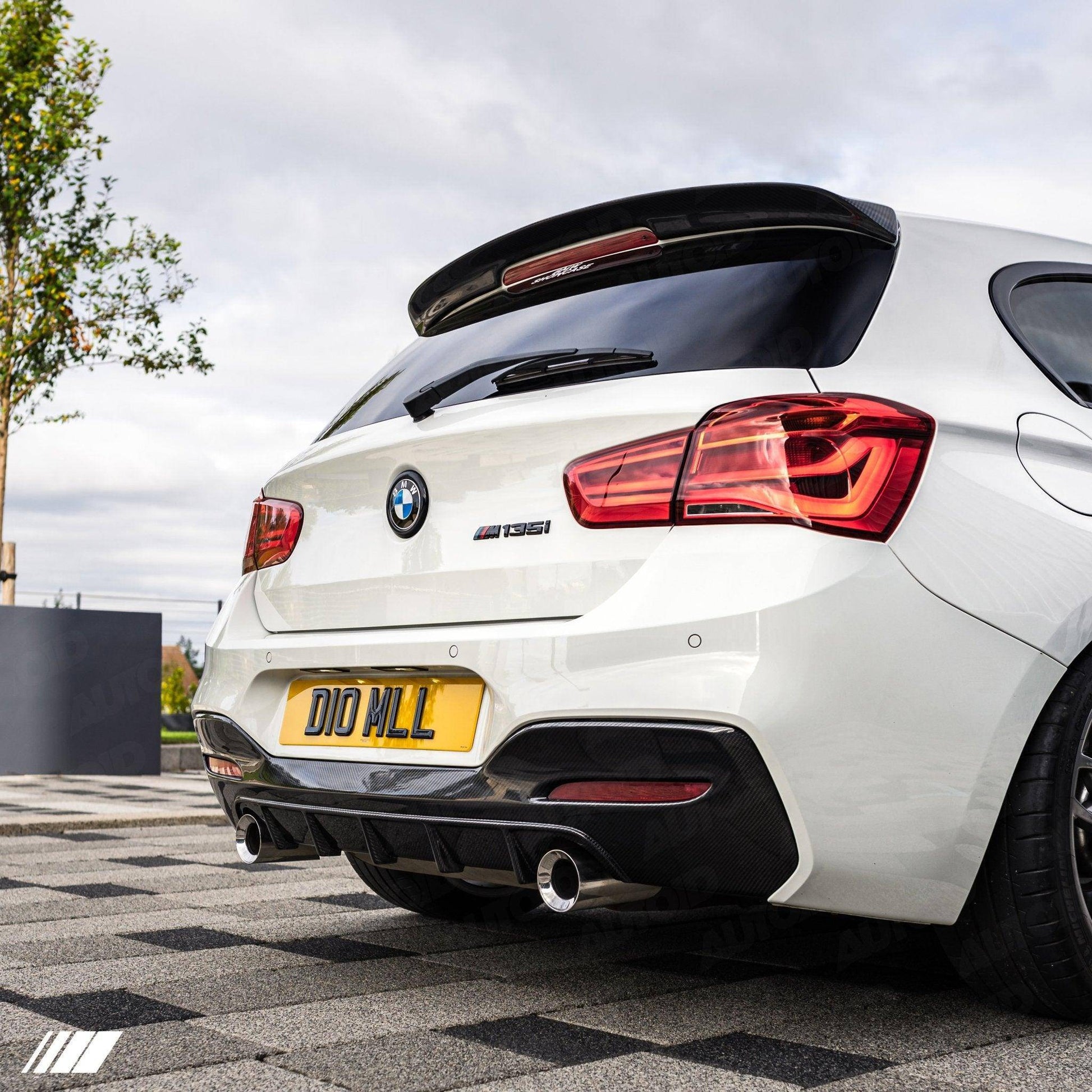 Carbon Fibre Performance Rear Diffuser for BMW M140i/M135i LCI (2015 - 2019) - Evolve Automotive