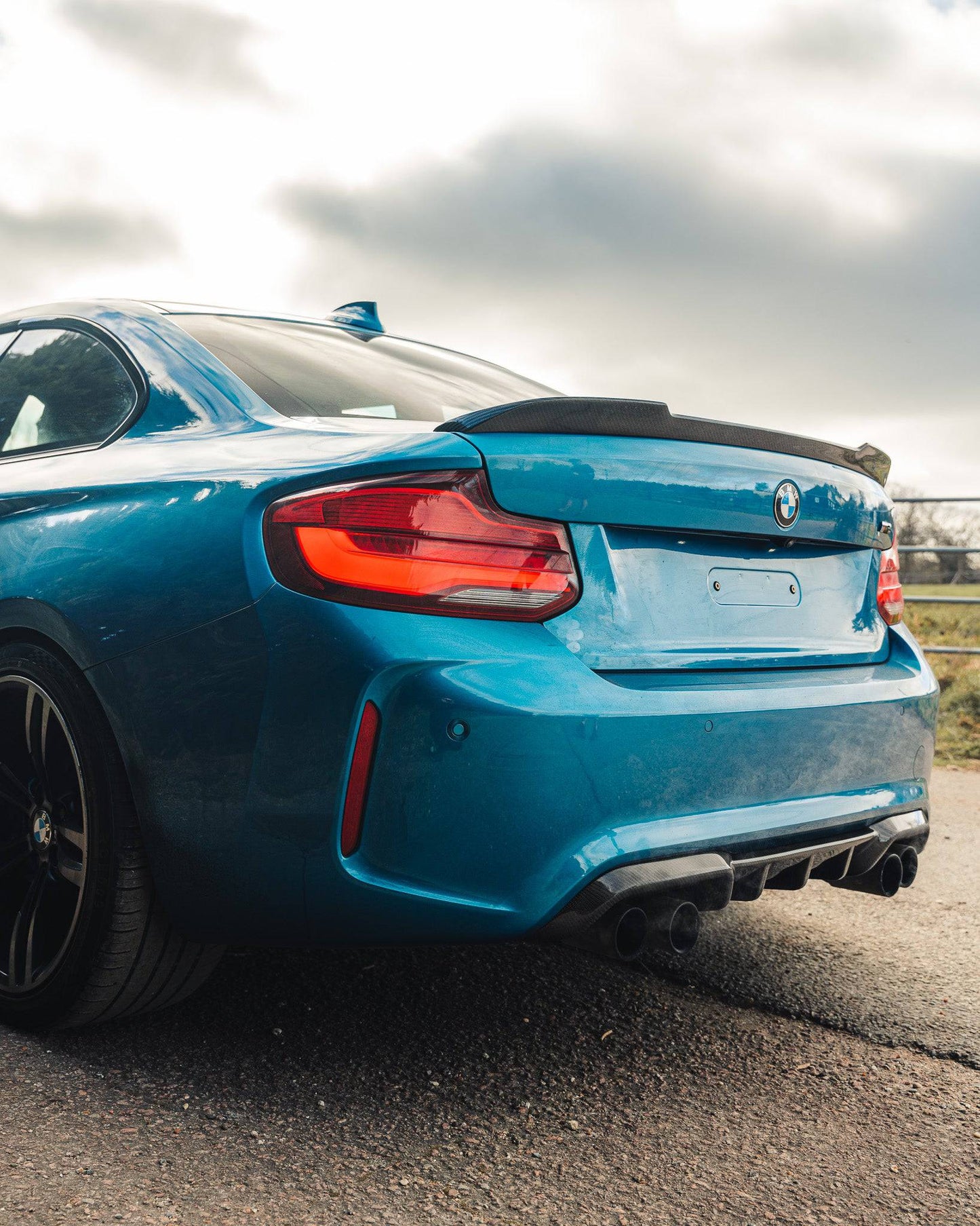 Carbon Fibre Performance Rear Diffuser for BMW M2 & M2 Competition (2015 - 2021, F87) - Evolve Automotive