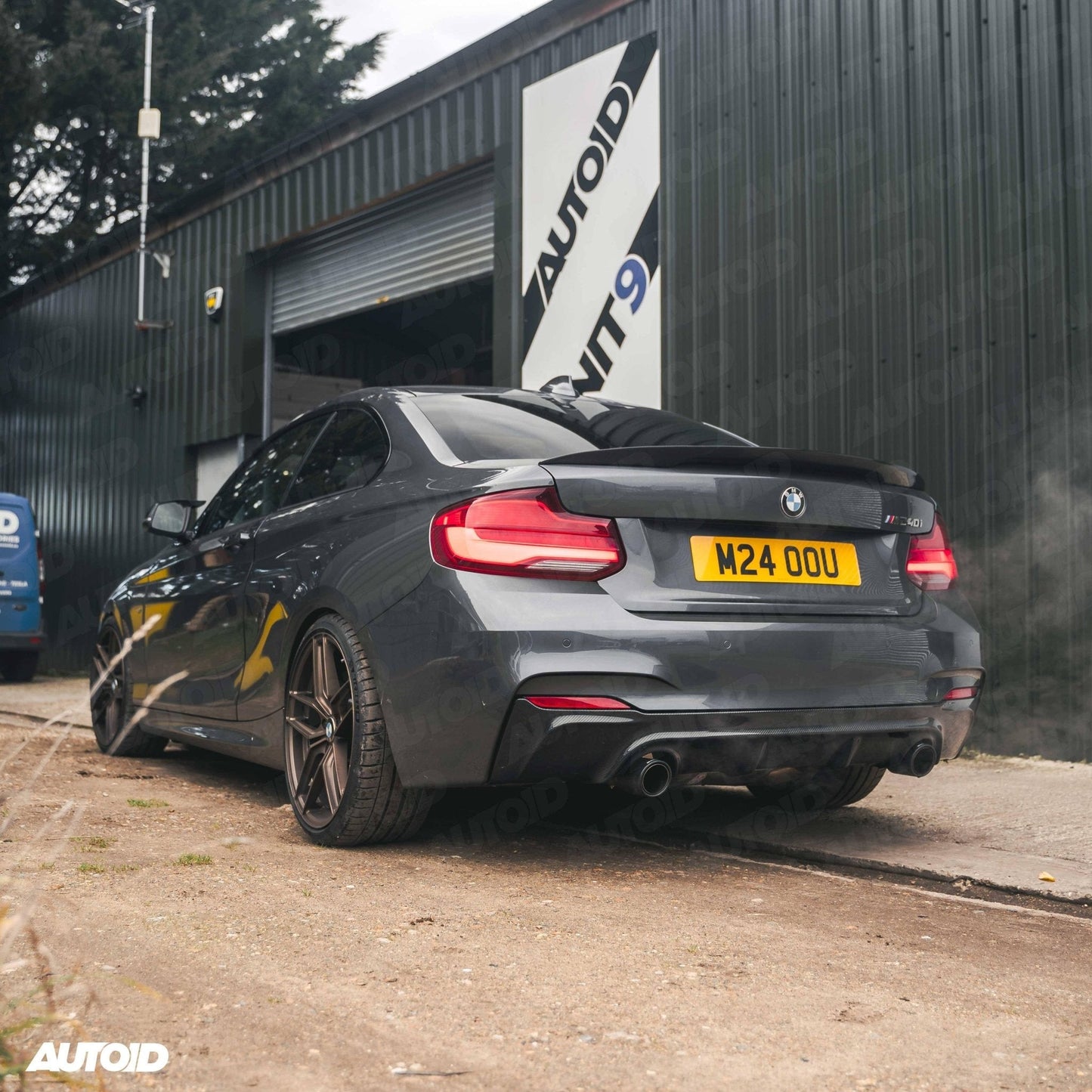 Carbon Fibre Performance Rear Diffuser for BMW M235i & M240i (2014 - 2020, F22 F23) - Evolve Automotive