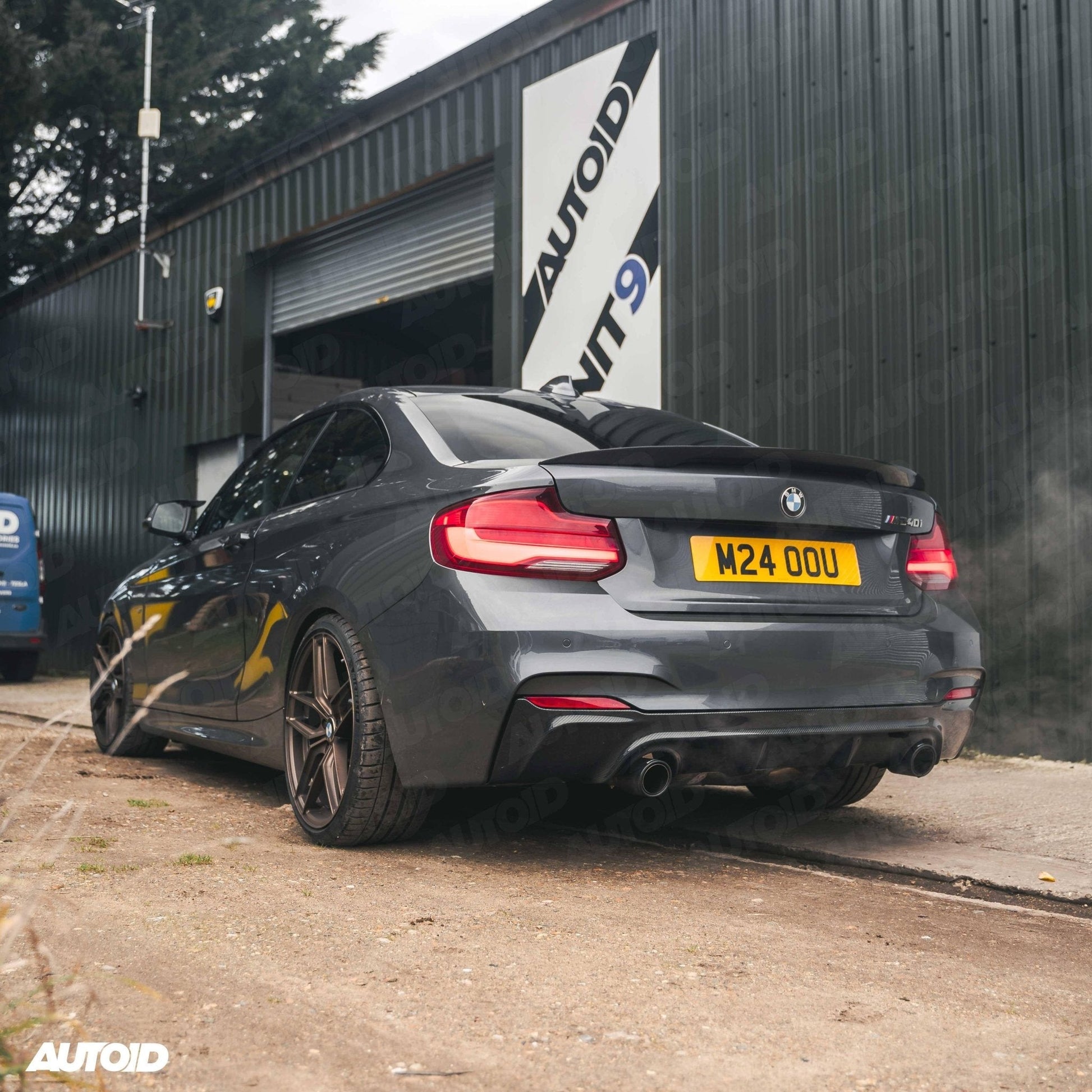 Carbon Fibre Performance Rear Diffuser for BMW M235i & M240i (2014 - 2020, F22 F23) - Evolve Automotive