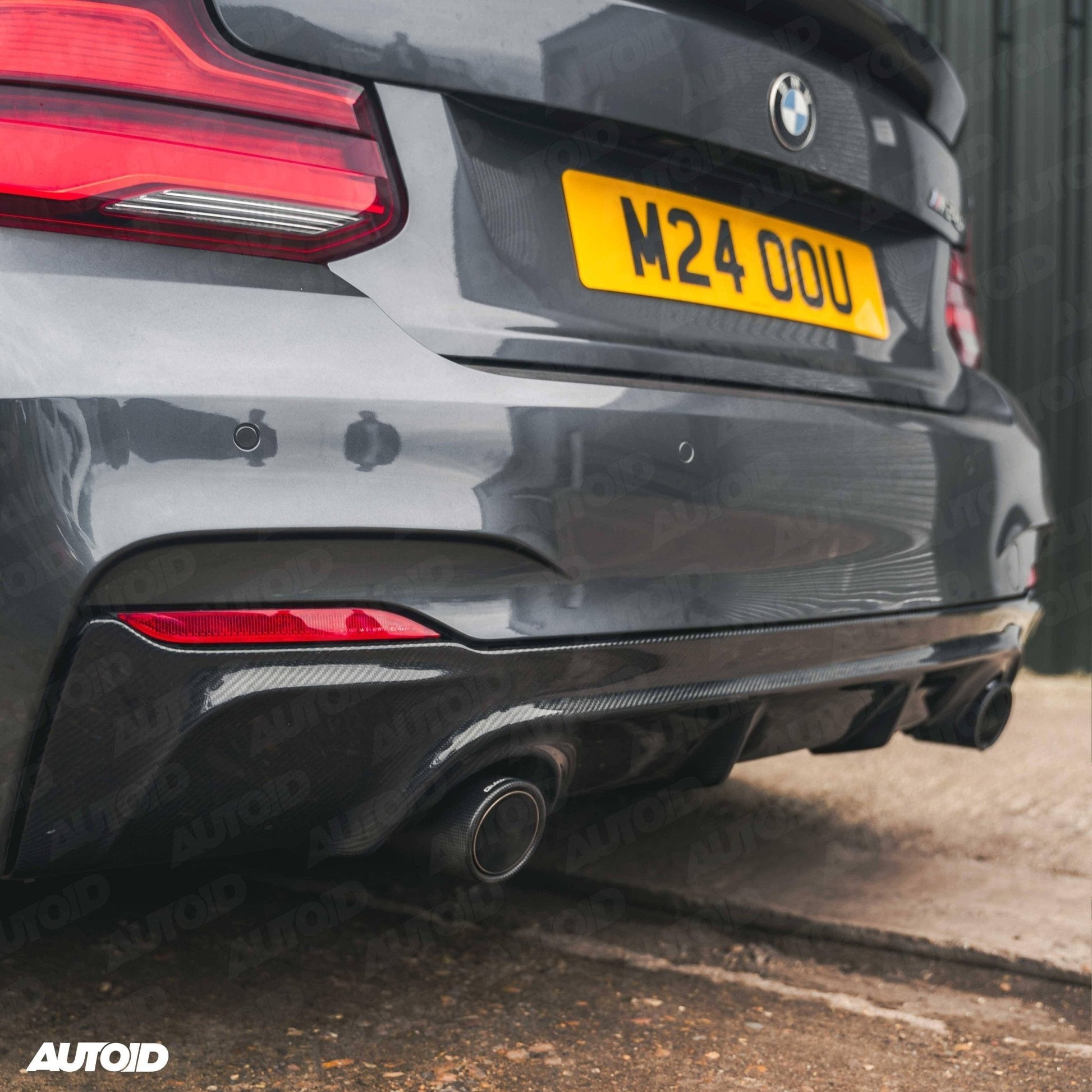 Carbon Fibre Performance Rear Diffuser for BMW M235i & M240i (2014 - 2020, F22 F23) - Evolve Automotive