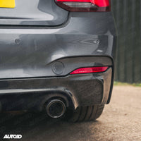 Carbon Fibre Performance Rear Diffuser for BMW M235i & M240i (2014 - 2020, F22 F23) - Evolve Automotive