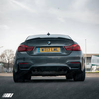 Carbon Fibre Performance Rear Diffuser for BMW M3 & M4 (2014 - 2019 F80 F82 F83) - Evolve Automotive
