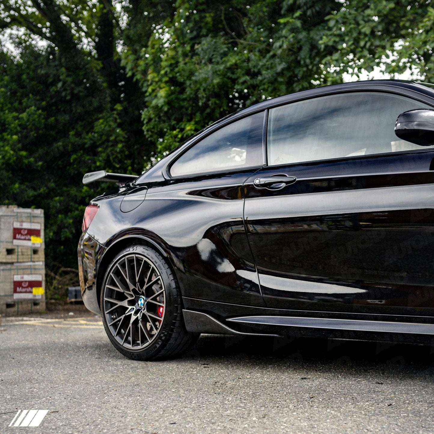 Carbon Fibre Performance Side Blade Winglets for BMW M2 & M2 Competition (2015 - 2021, F87) - Evolve Automotive