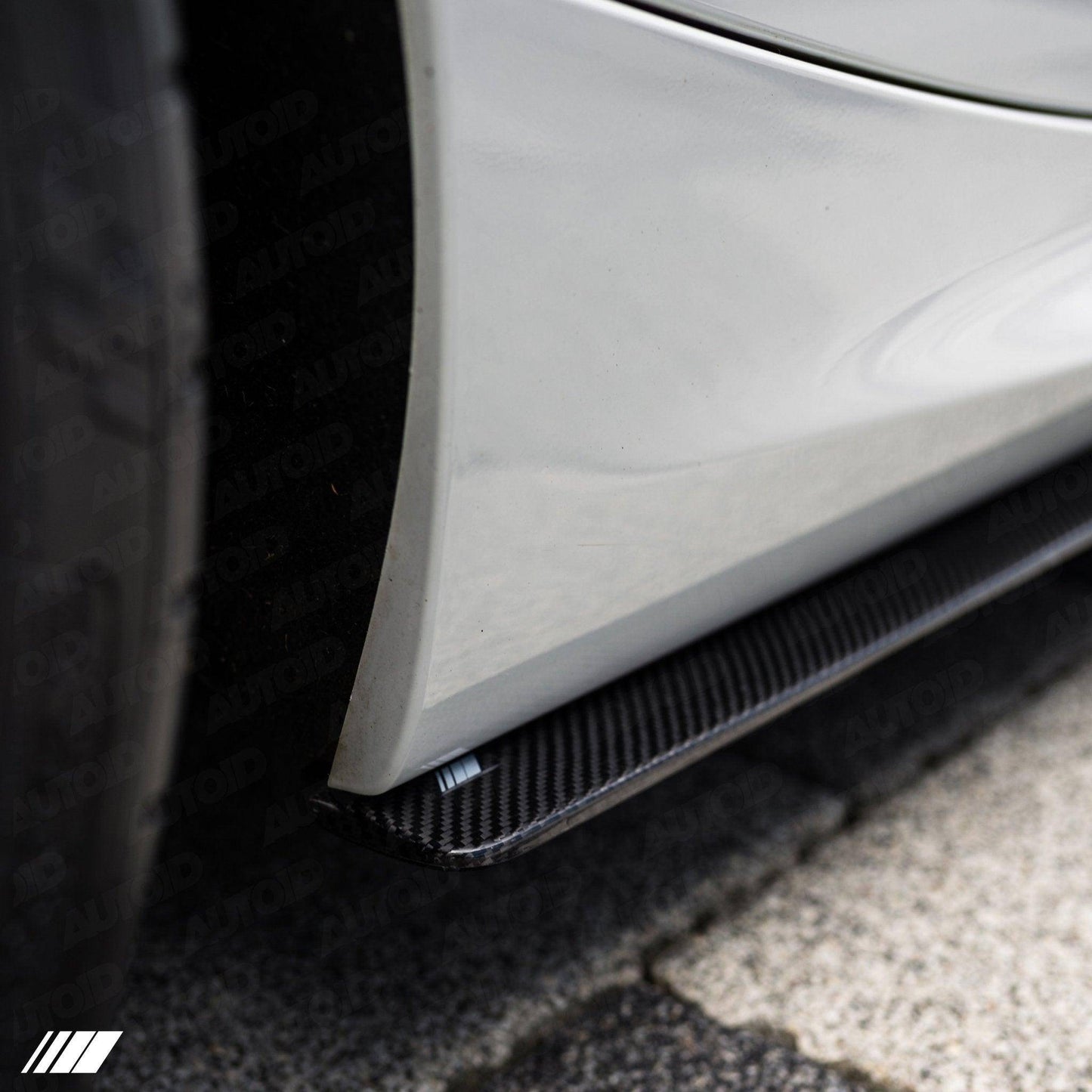 Carbon Fibre Performance Side Skirts for BMW 1 Series & 2 Series (2014 - 2020, F20 F21 F22 F23) - Evolve Automotive