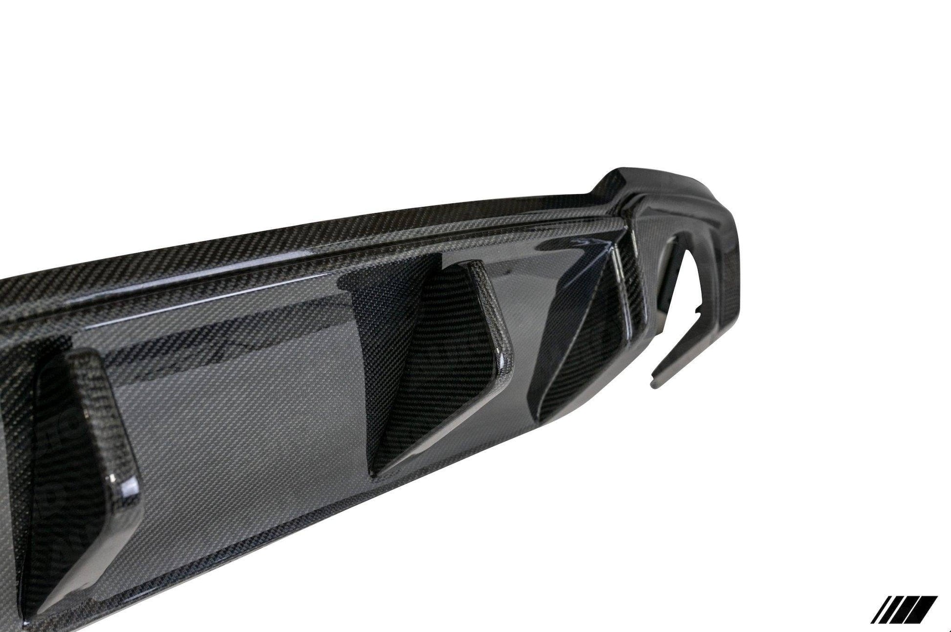 Carbon Fibre Rear Diffuser for Audi RS3 Saloon (2017 - 2020, 8V LCI) - Evolve Automotive