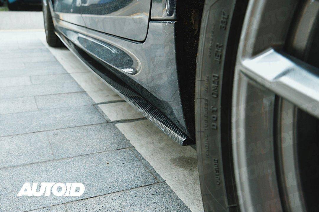 Essentials Carbon Fibre Performance Side Skirts - BMW F90 M5 | G30 5 Series - Evolve Automotive