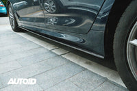Essentials Carbon Fibre Performance Side Skirts - BMW F90 M5 | G30 5 Series - Evolve Automotive