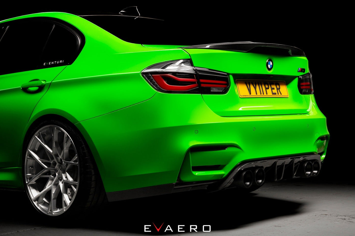 Evaero Carbon Fibre Rear Spoiler - BMW F80 M3 - Evolve Automotive