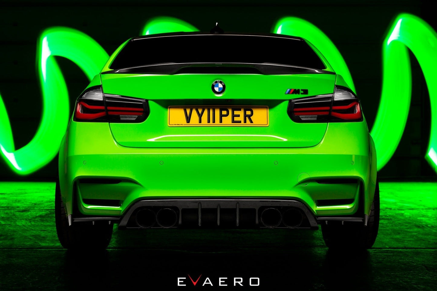 Evaero Carbon Rear Diffuser With Winglets - BMW F80 M3 | F82 | F83 M4 - Evolve Automotive