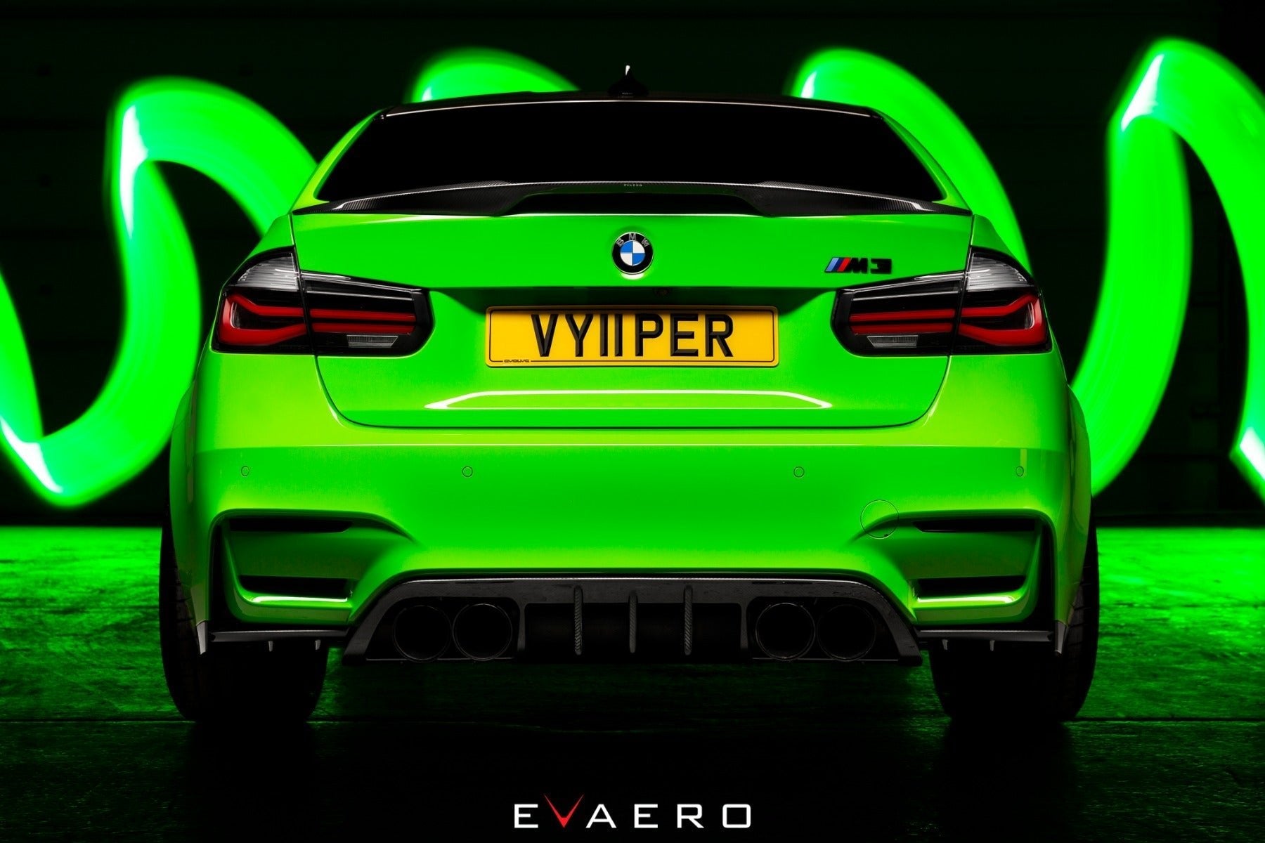 Evaero Carbon Rear Diffuser With Winglets - BMW F80 M3 | F82 | F83 M4 - Evolve Automotive
