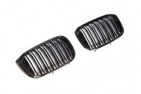 Gloss Black Kidney Grilles for BMW X3 & X4 (2019 - 2022, G01 G02) - Evolve Automotive