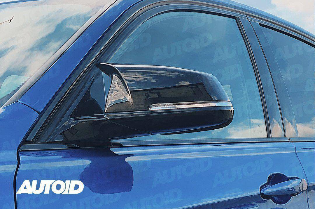 Gloss Black M Style Wing Mirror Covers for BMW (2012 - 2019, F20 F21 F22 F30 F32 F87) - Evolve Automotive