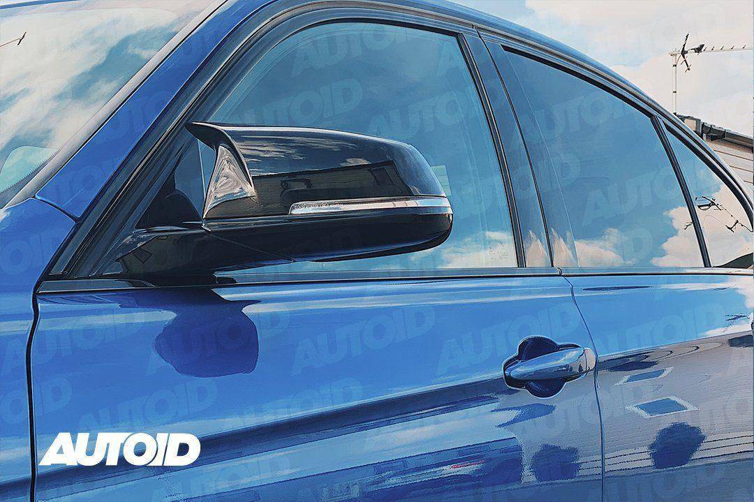Gloss Black M Style Wing Mirror Covers for BMW (2012 - 2019, F20 F21 F22 F30 F32 F87) - Evolve Automotive