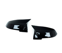 Gloss Black M Style Wing Mirror Covers for BMW (2012 - 2019, F20 F21 F22 F30 F32 F87) - Evolve Automotive