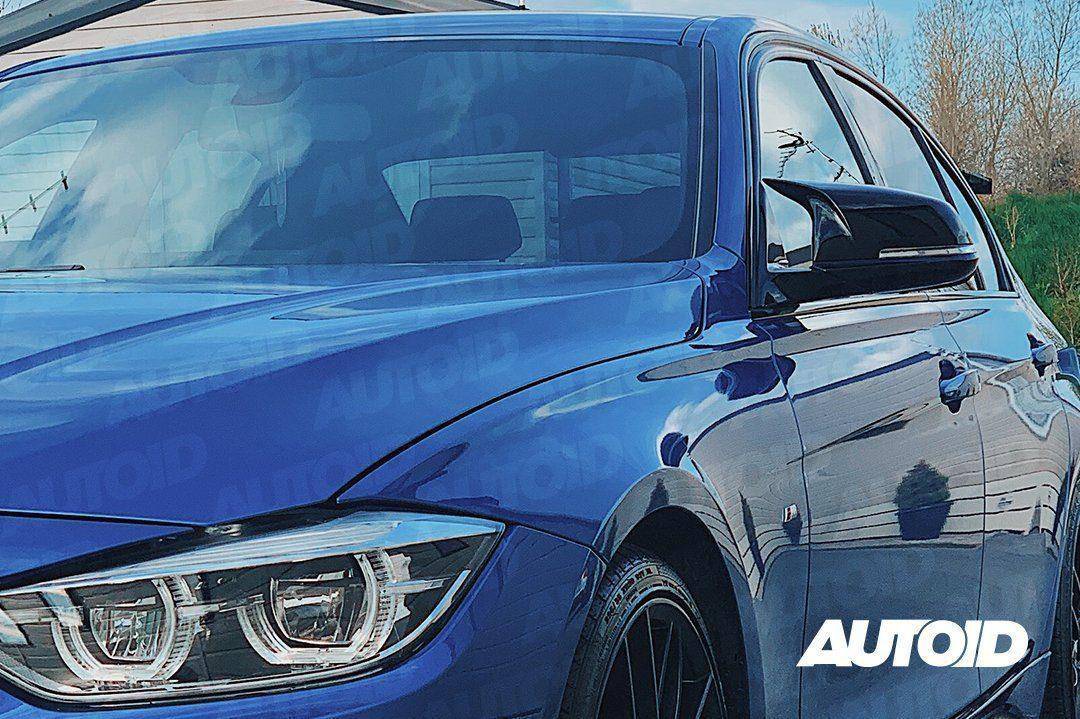 Gloss Black M Style Wing Mirror Covers for BMW (2012 - 2019, F20 F21 F22 F30 F32 F87) - Evolve Automotive