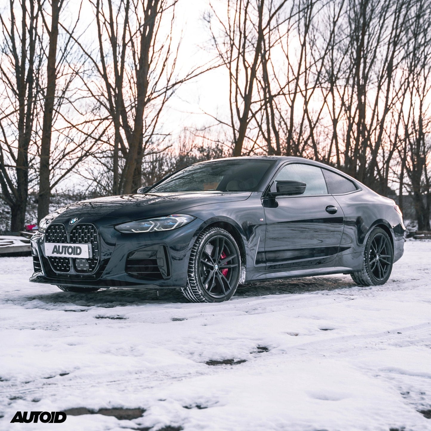 Gloss Black Performance Front Splitter for BMW 4 Series (2020+, G22 G23) - Evolve Automotive