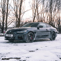 Gloss Black Performance Front Splitter for BMW 4 Series (2020+, G22 G23) - Evolve Automotive